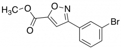 Methyl 3-(3-Bromophenyl)-1,2-oxazole-5-carboxylate