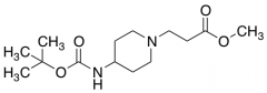 Methyl 3-(4-{[(Tert-butoxy)carbonyl]amino}piperidin-1-yl)propanoate