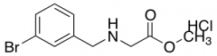 Methyl 2-{[(3-bromophenyl)methyl]amino}acetate Hydrochloride