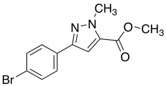 Methyl 3-(4-Bromophenyl)-1-methyl-1H-pyrazole-5-carboxylate