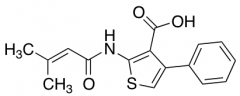 2-(3-Methylbut-2-enamido)-4-phenylthiophene-3-carboxylic Acid