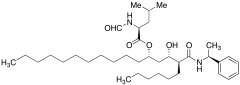 (2S,3S,5S)-N-((R)-Methylbenzyl)-5-[(N-Formyl-L-luecyl)oxy]-2-hexyl-3-hydroxyhexadecanamide