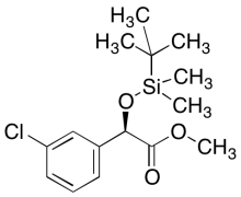 Methyl (R)-2-[(tert-Butyldimethylsilyl)oxy]-2-(3-chlorophenyl)acetate