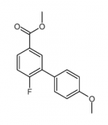 Methyl 4-fluoro-3-(4-methoxyphenyl)benzoate