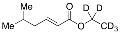 5-Methyl-2-hex-2-enoic Acid Ethyl Ester-d5