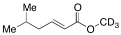 5-Methyl-2-hex-2-enoic Acid Methyl Ester-d3