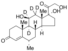 6&alpha;-Methyl Hydrocortisone-d4