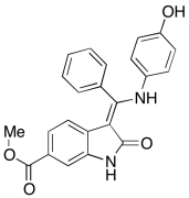 (Z)-Methyl 3-(((4-hydroxyphenyl)amino)(phenyl)methylene)-2-oxoindoline-6-carboxylate