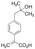 2-[p-(2-Methyl-2-hydroxypropyl)phenyl]propenoic Acid