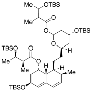 6-(2-Methyl-3-hydroxy-oxobutyl) 3&rdquo;-Hydroxy Pravastatin Lactone Tetra(tert-Butyld