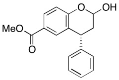 (4R)-Methyl 2-Hydroxy-4-phenylchroman-6-carboxylate