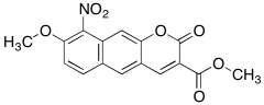 Methyl 8-Methoxy-9-nitro-2-oxo-6,7-benzocoumarin-3-carboxylate