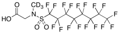 N-Methylperfluoro-1-octanesulfonamidoacetic Acid-d3