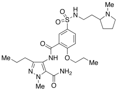 1-Methyl-4-[[5-[[[2-(1-methyl-2-pyrrolidinyl)ethyl]amino]sulfonyl]-2-propoxybenzoyl]amino]