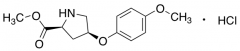 Methyl(2S,4S)-4-(4-methoxyphenoxy)-2-pyrrolidinecarboxylate Hydrochloride