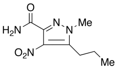 1-Methyl-4-nitro-5-propyl-1H-pyrazole-3-carboxamide