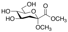 Methyl (Methyl 3-Deoxy-D-arabino-heptulopyranosid)uronate