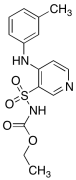 [[4-[(3-Methylphenyl)amino]-3-pyridinyl]sulfonyl]carbamic Acid Ethyl Ester