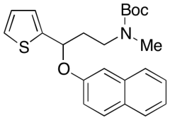 Methyl-[3-(1-naphthalenyloxy)-3-(2-thienyl)propyl]carbamic Acid 1,1-Dimethylethyl Ester