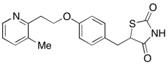 5-(4-(2-(3-Methylpyridin-2-yl)ethoxy)benzyl)thiazolidine-2,4-dione