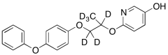 6-[1-Methyl-2-(4-phenoxyphenoxy)ethoxy]-3-pyridinol-d6