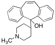 5-(1-Methyl-4-piperidinyl)-5H-dibenzo[a,d]cyclohepten-5-ol