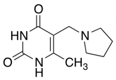 6-Methyl-5-(1-pyrrolidinylmethyl)-2,4(1H,3H)-pyrimidinedione