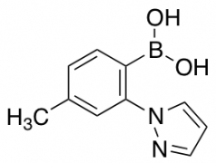 [4-Methyl-2-(1H-pyrazol-1-yl)phenyl]boronic Acid