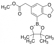 2,3-Methylenedioxo-5-(methoxycarbonyl)methylphenylboronic Acid Pinacol Ester