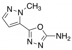 5-(1-Methyl-1H-pyrazol-5-yl)-1,3,4-oxadiazol-2-amine