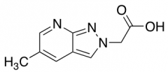 (5-Methyl-2H-pyrazolo[3,4-b]pyridin-2-yl)acetic Acid