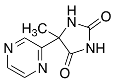 5-Methyl-5-(pyrazin-2-yl)imidazolidine-2,4-dione