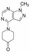 1-{1-Methyl-1H-pyrazolo[3,4-d]pyrimidin-4-yl}piperidin-4-one