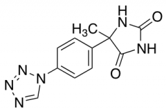 5-Methyl-5-[4-(1H-1,2,3,4-tetrazol-1-yl)phenyl]imidazolidine-2,4-dione