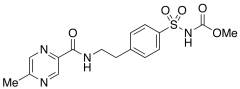 Methyl 4-[&beta;-(5-Methylpyrazine-2-carboxamido)ethyl]benzene Sulfonamide Carbamate