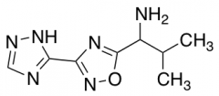 2-Methyl-1-[3-(4H-1,2,4-triazol-3-yl)-1,2,4-oxadiazol-5-yl]propan-1-amine