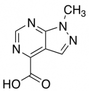 1-Methyl-1H-pyrazolo[3,4-d]pyrimidine-4-carboxylic Acid