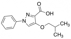 4-(2-Methylpropoxy)-1-phenyl-1H-pyrazole-3-carboxylic Acid