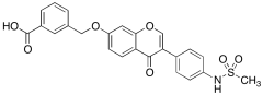 3-[[[3-[4-[(Methylsulfonyl)amino]phenyl]-4-oxo-4H-chromen-7-yl]oxy]methyl]benzoic Acid