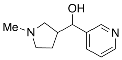 1-Methyl-3 (hydroxy- (3-pyridyl) methyl) Pyrrolidine (Mixture of Diastereomers)