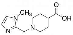 1-[(1-Methyl-1H-imidazol-2-yl)methyl]piperidine-4-carboxylic Acid