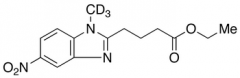 1-Methyl-5-nitro-1H-benzimidazole-2-butanoic Acid Ethyl Ester-d3