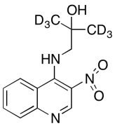 2-Methyl-1-((3-nitroquinolin-4-yl)amino)propan-2-ol-d6