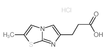 3-(2-Methylimidazo[2,1-b]thiazol-6-yl)propanoic acid hydrochloride