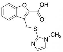 3-{[(1-Methyl-1H-imidazol-2-yl)sulfanyl]methyl}-1-benzofuran-2-carboxylic Acid