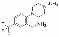 [2-(4-Methylpiperazin-1-yl)-5-(trifluoromethyl)phenyl]methanamine