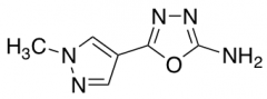 5-(1-Methyl-1H-pyrazol-4-yl)-1,3,4-oxadiazol-2-amine