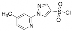 1-(4-Methylpyridin-2-yl)-1H-pyrazole-4-sulfonyl Chloride