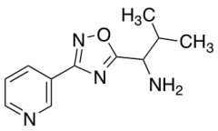 2-Methyl-1-[3-(pyridin-3-yl)-1,2,4-oxadiazol-5-yl]propan-1-amine