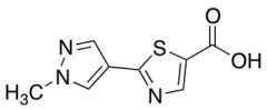 2-(1-Methyl-1H-pyrazol-4-yl)-1,3-thiazole-5-carboxylic Acid